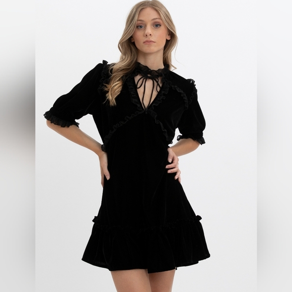 Point Zero Dresses & Skirts - NWT Velvet‎ short dress